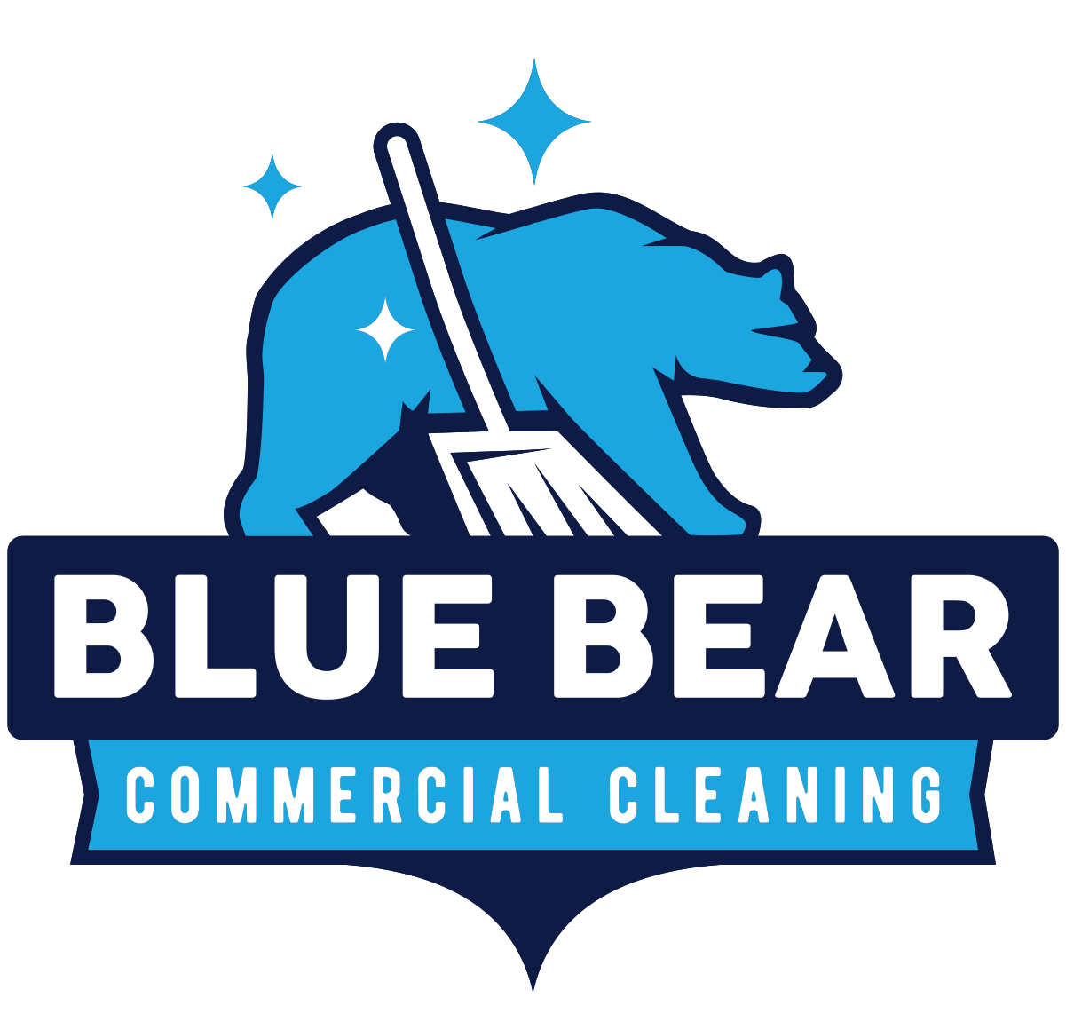 BlueBear-Commercial-Cleaning-Johnson-City-Tennessee-Logo